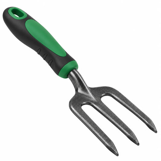Leafzen Ergonomic Three Tine Garden Hand Fork