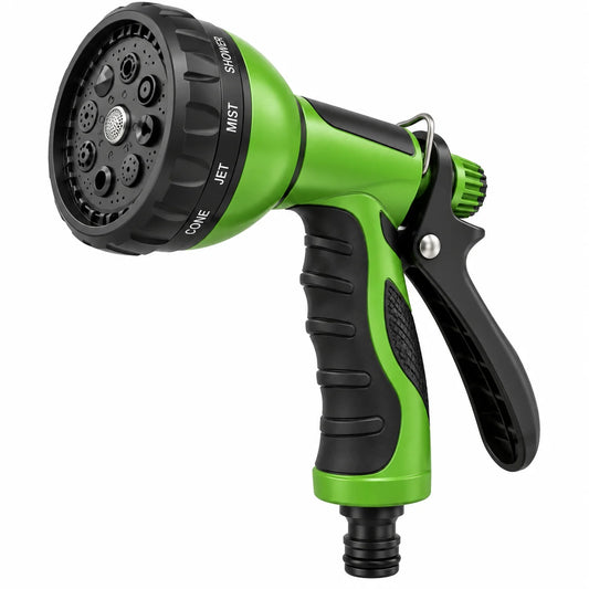 Leafzen Adjustable Multi Pattern Garden Hose Nozzle