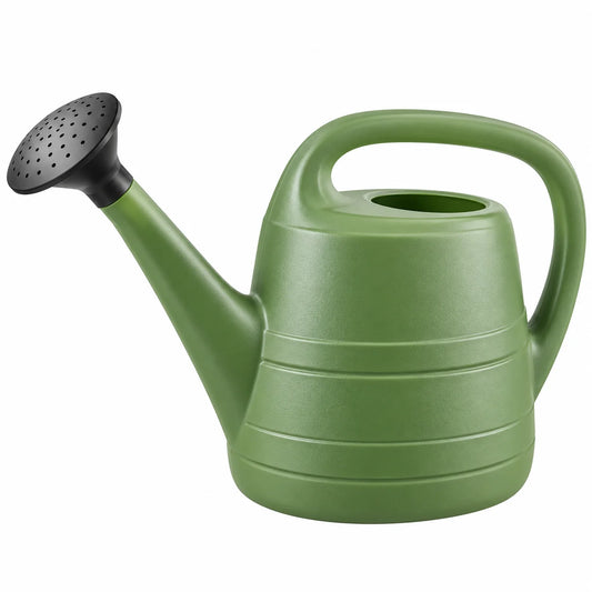 Leafzen Green Plastic Garden Watering Can